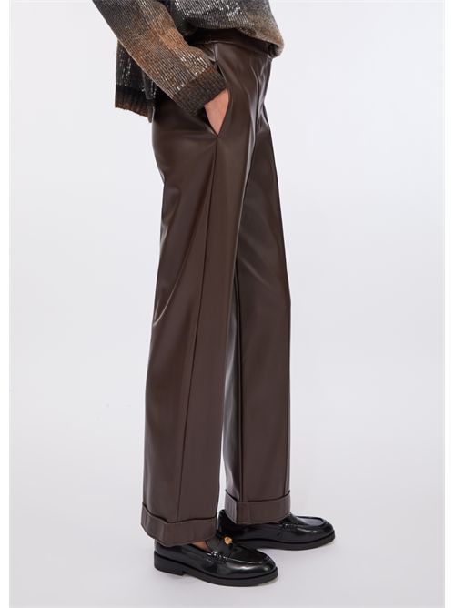 Pantaloni in tessuto spalmato LIU JO | MF5069E0624/90915